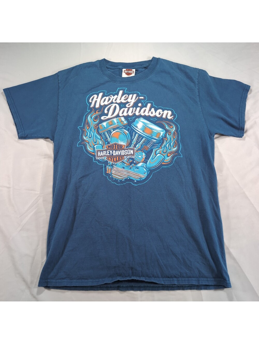 Harley-Davidson Mississippi Coast Graphic Tee Biloxi MS Medium